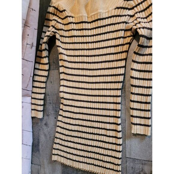 Women's Rue 21 brown striped dress large - Picture 2 of 4